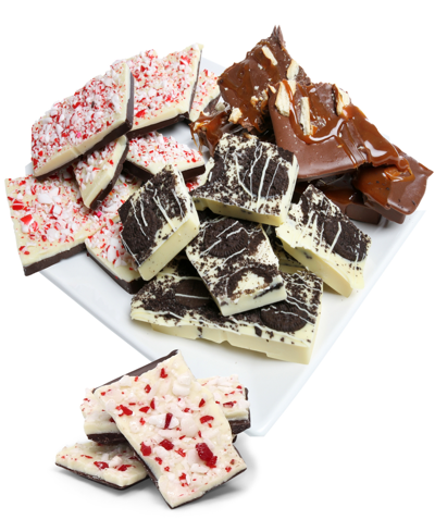Chocolate Covered Company Holiday Belgian Chocolate Bark Trio In No Color