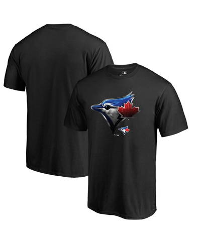 Fanatics Men's  Black Toronto Blue Jays Midnight Mascot T-shirt