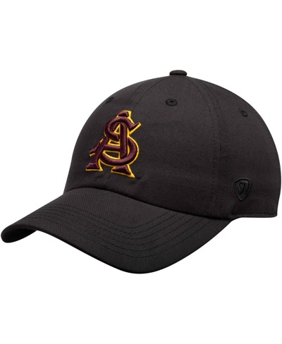 Top Of The World Men's  Black Arizona State Sun Devils Staple Adjustable Hat