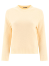 Jil Sander Merino Wool Sweater In Beige