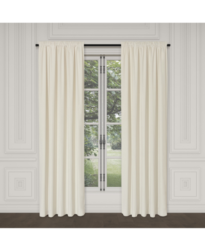 J Queen New York Townsend Window Panel 50" X 96" In Ivory