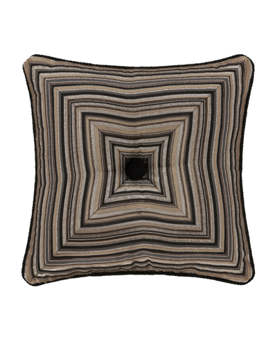 J Queen New York Cipriana Decorative Pillow, 18" X 18" In Bronze