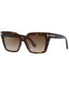 Tom Ford Women's Winona Sunglasses, Gradient Tr001637 In Brown
