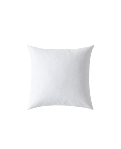 J Queen New York Royalty Feather Down Decorative Pillow Stuffer, 20" In White