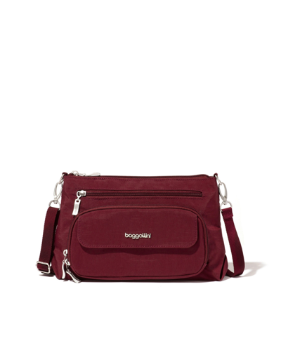 Baggallini Original Small Everyday Bag In Dark Cherry