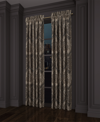 J Queen New York Cipriana Window Panel Pair, 50" X 95" In Bronze