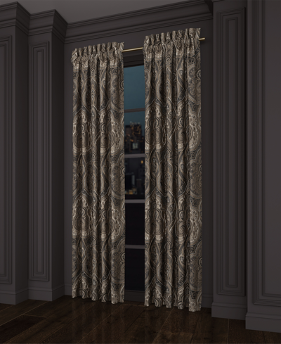 J Queen New York Cipriana Window Panel Pair, 50" X 95" In Bronze
