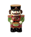 CERTIFIED INTERNATIONAL HOLIDAY MAGIC NUTCRACKER 3D COOKIE JAR