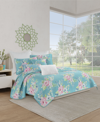 J BY J QUEEN ESME FLORAL 3-PC QUILT SET, KING/CALIFORNIA KING