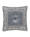 J Queen New York San Marino Decorative Pillow, 18" X 18" In Powder Blue