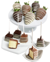 CHOCOLATE COVERED COMPANY CLASSIC BELGIAN CHOCOLATE COVERED STRAWBERRIES AND CHEESECAKE POPS
