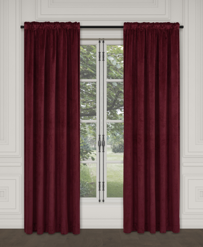 J Queen New York Townsend 84" Window Panel In Red