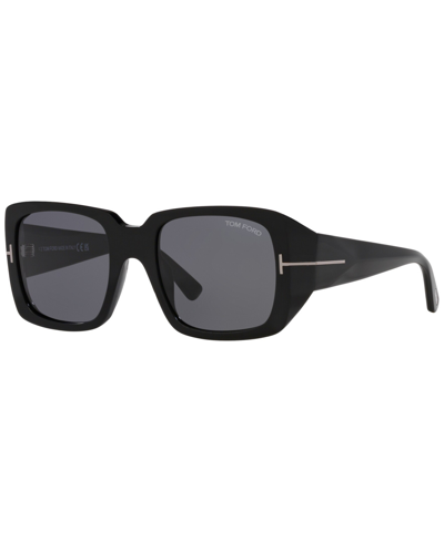 Tom Ford Women's Ryder-02 Sunglasses Tr001641 In Shiny Black