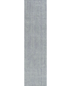 Km Home Miro 100 2'6" X 10' Runner Area Rug In Indigo
