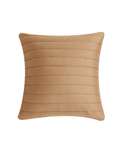 Oscar Oliver Valencia Quilted Decorative Pillow, 20" X 20" In Gold