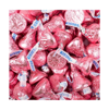 Just Candy Pink Hershey's Kisses Candy Milk Chocolates 90 Pieces In Pink