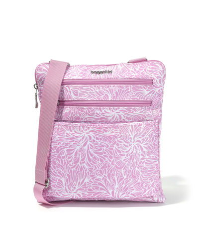 Baggallini Chelsea Crossbody Bag In Pink Blossom