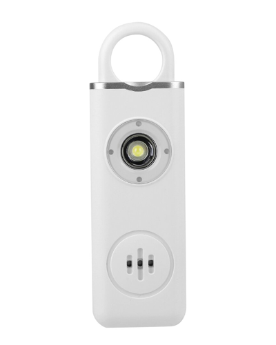 Fresh Fab Finds Rechargeable Personal Safety Alarm In White