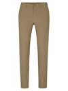 Hugo Boss Slim-fit Chinos In Easy-iron Four-way Stretch Fabric In Turquoise