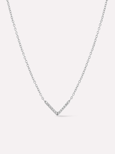 Ana Luisa Dainty Silver Necklace In Metallic