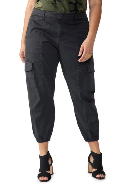 Sanctuary Rebel Crop Pants In Obsidian