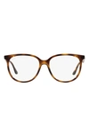 Ray Ban 52mm Square Optical Glasses In Havana