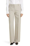 The Row Bremy Pants In Beige Grey