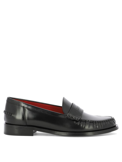 Ferragamo Irina Black Leather Loafers