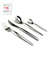 Mepra Sassonia 24pc Flatware Set With $15 Credit