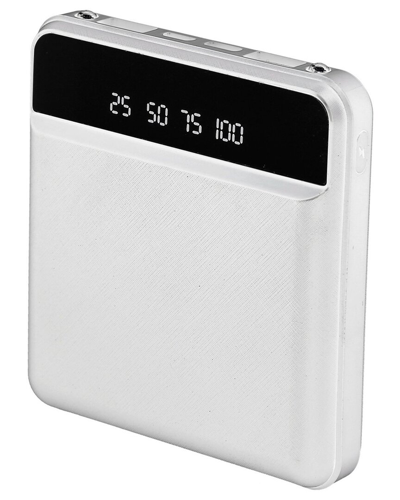 Fresh Fab Finds Mah White Mini Power Bank With Lcd Display