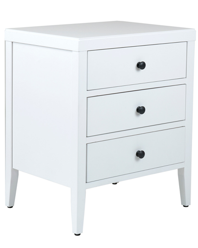 East At Main Webb Acacia Accent Table