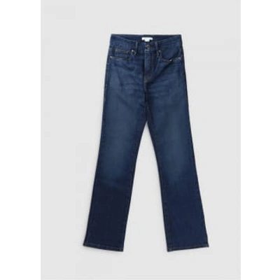 Good American Womens Good Legs Straight Jeans In Blue