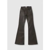FRAME WOMENS LE HIGH FLARE JEANS IN PEWTER