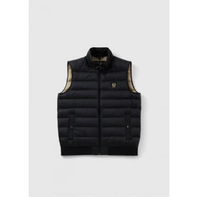 Belstaff Mens Circuit Gilet In Black