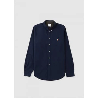 Paul Smith Ps By  Long Sleeved Tailored Shirt Navy