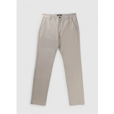 Paige Mens Fresh Oyster Stafford Slim-leg Mid-rise Stretch-woven Trousers