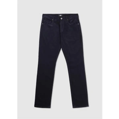 Paige Mens Lennox Corduroy Trousers In Deep Anchor In Blue