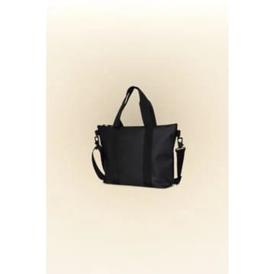 Rains Men's Mini W3 Tote Bag In Black