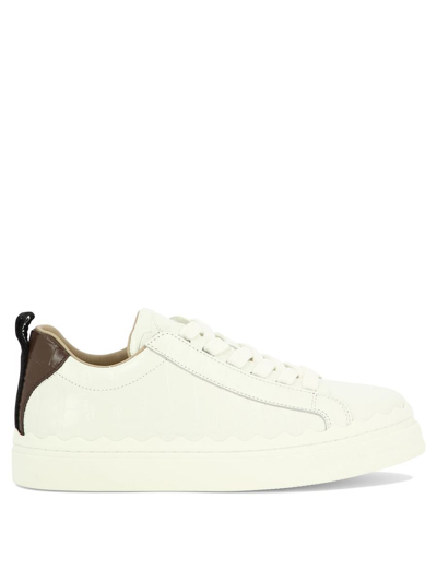 Chloé "lauren" Sneakers In White