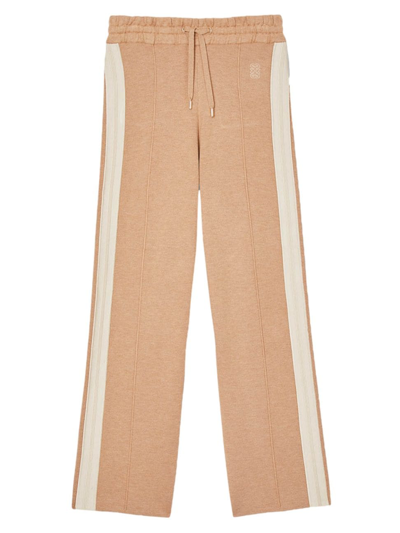 Sandro Billy Straight Fit Knit Joggers In Natural