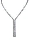 CZ BY KENNETH JAY LANE CUBIC ZIRCONIA Y-NECKLACE