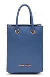 ANNE KLEIN MINI TUBE NORTH/SOUTH CROSSBODY BAG