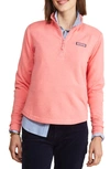 VINEYARD VINES DREAMCLOTH RELAXED HALF ZIP SWEATSHIRT