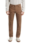 AG EVERETT COMMUTER PERFORMANCE SLIM STRAIGHT SATEEN PANTS