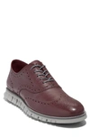 COLE HAAN ZEROGRAND WINGTIP DERBY