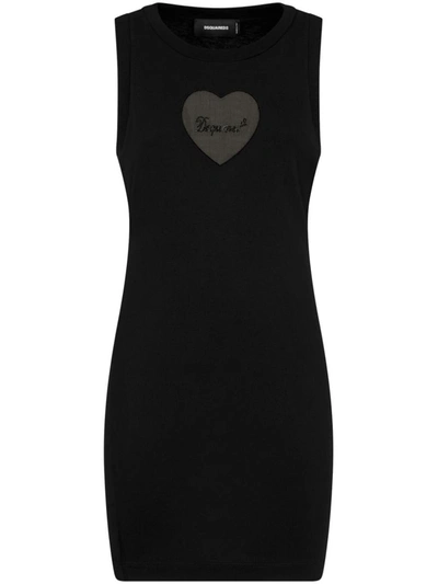 DSQUARED2 DSQUARED2 DRESS WITH HEART