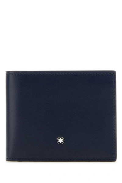 Montblanc Wallets In Blue