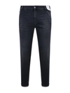 Pt01 Pt Torino  Jeans In Denim Nero