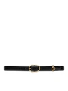 GUCCI BELT WITH ROUND GG CROSS