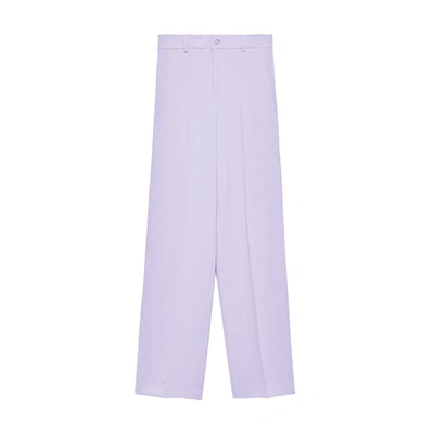 Hinnominate Polyester Jeans & Women's Pant In Purple